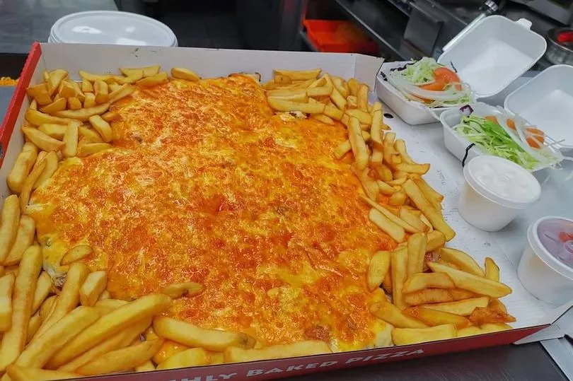 A local delicacy, the Teesside Parmo