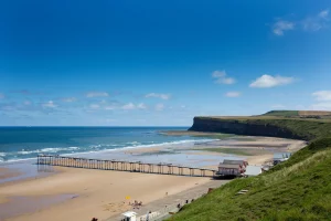 A picture of the pier at Saltburn